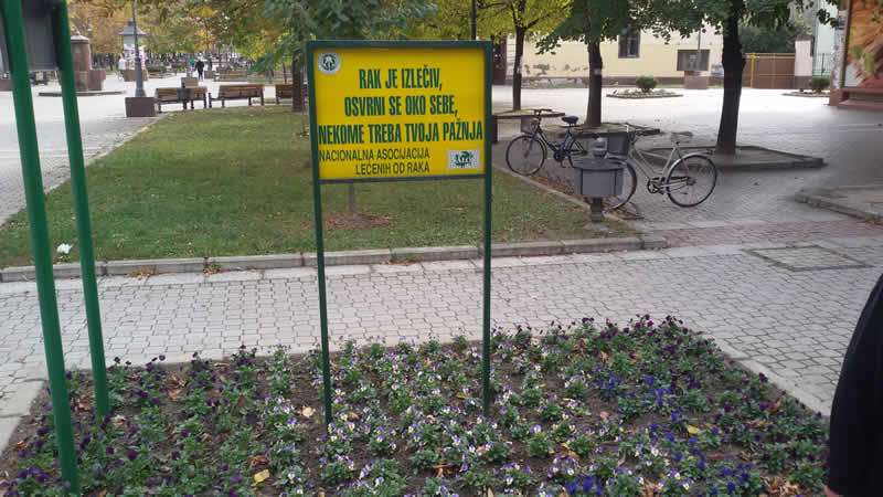 Park dostojanstva u Apatinu