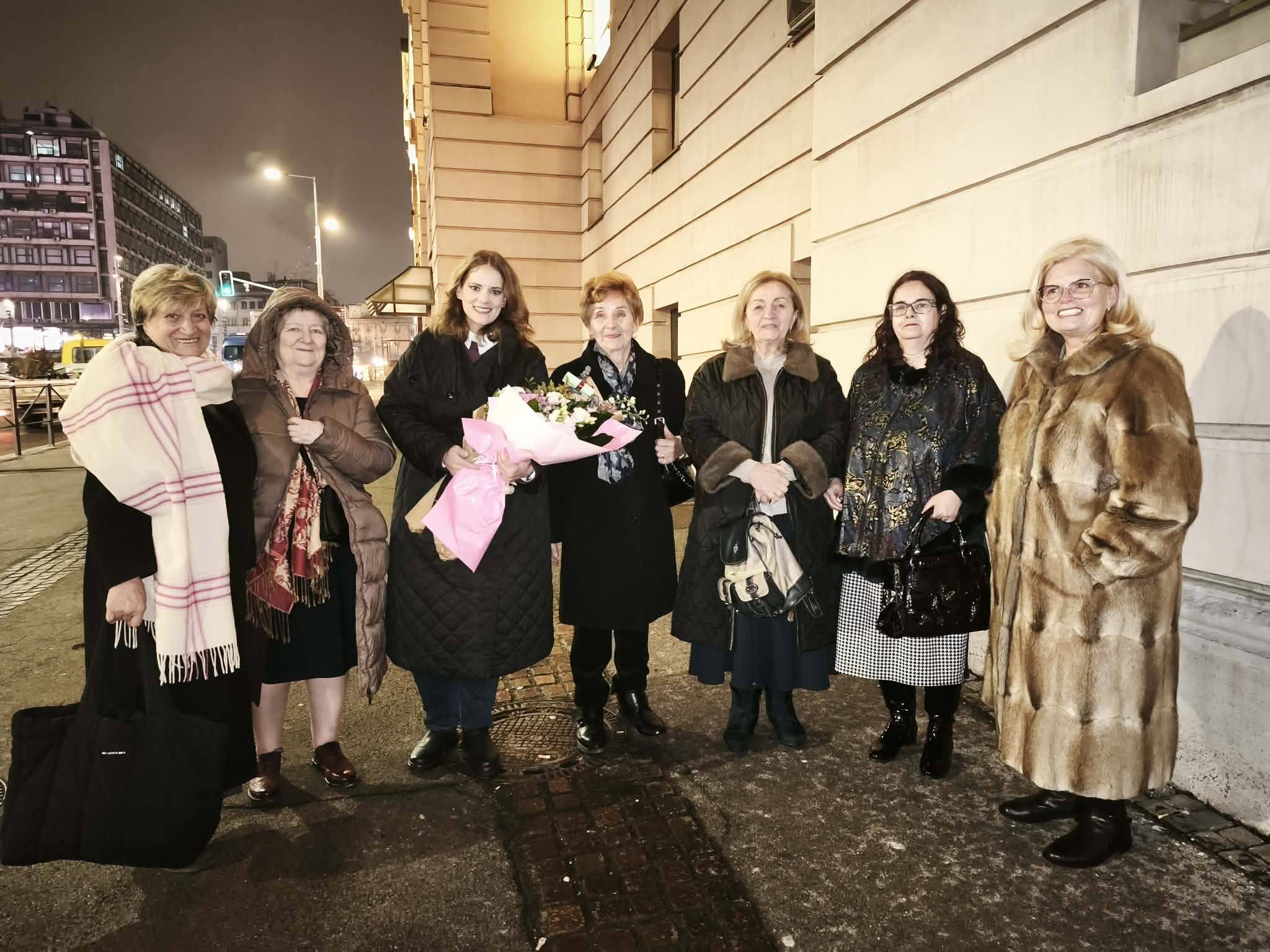 Na predstavi u Beogradu