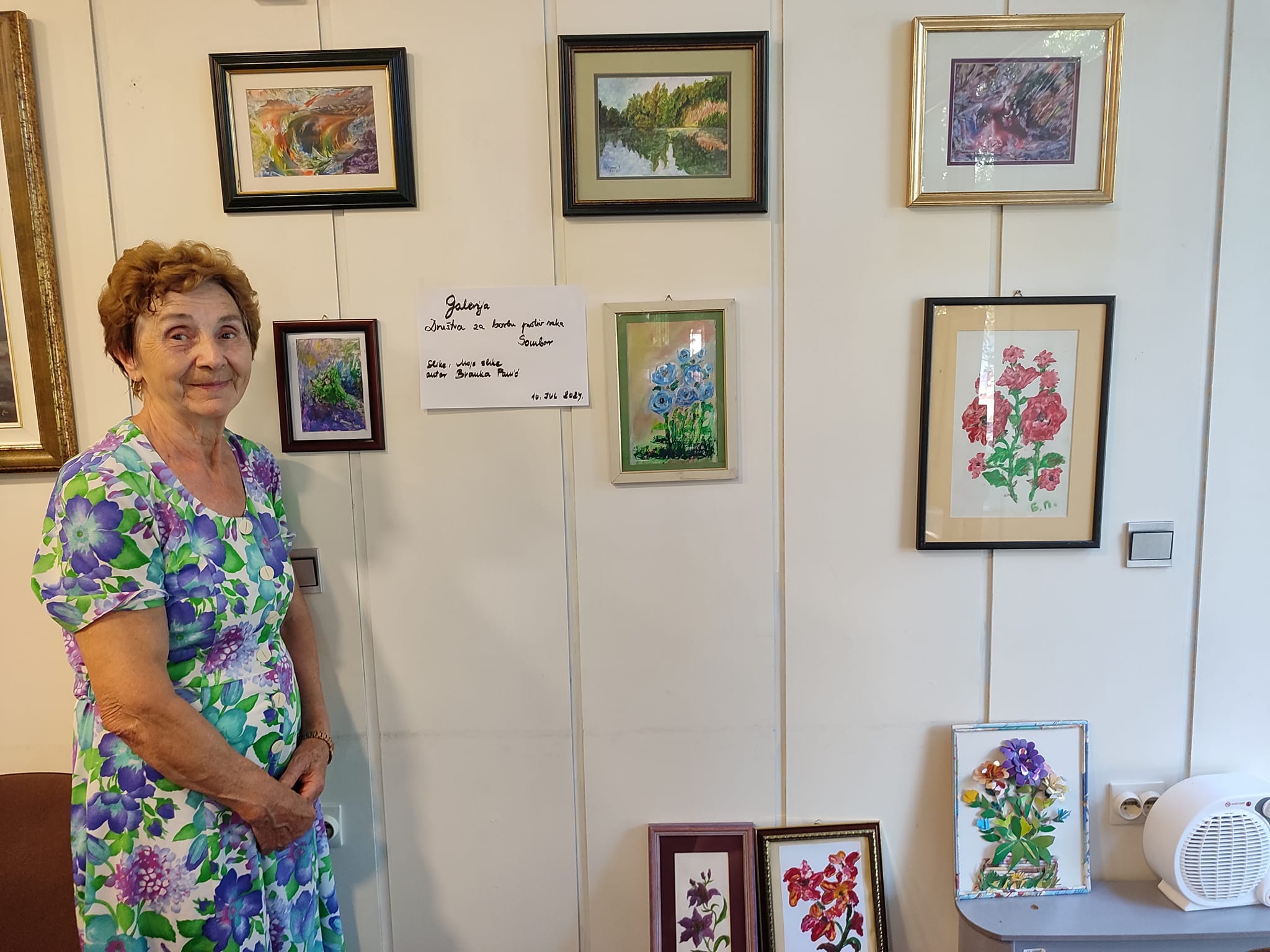 Izložba Branke Panić u Zdravki