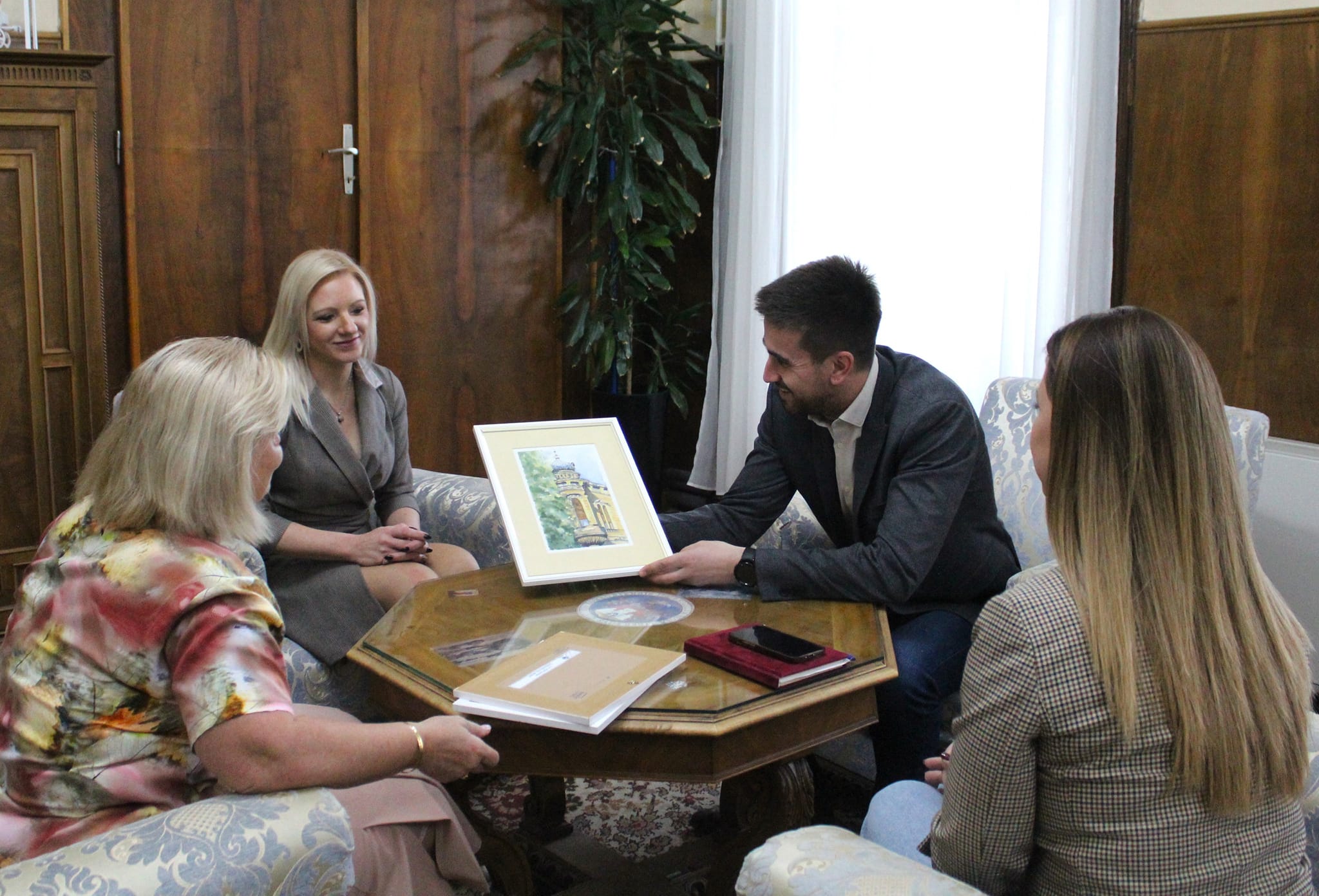 Prijem kod gradonačelnika Sombora