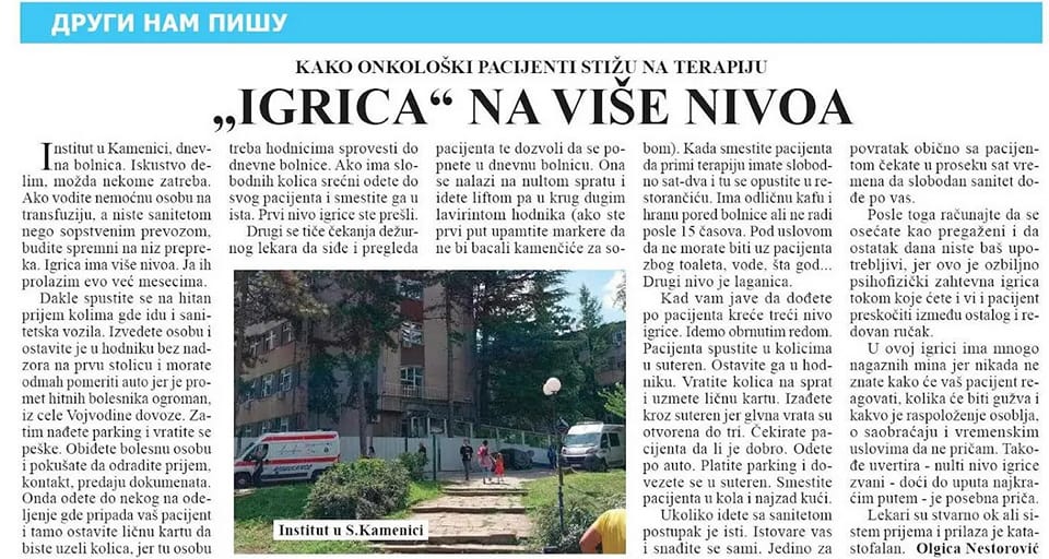 Olgica Nestorović – iskustvo