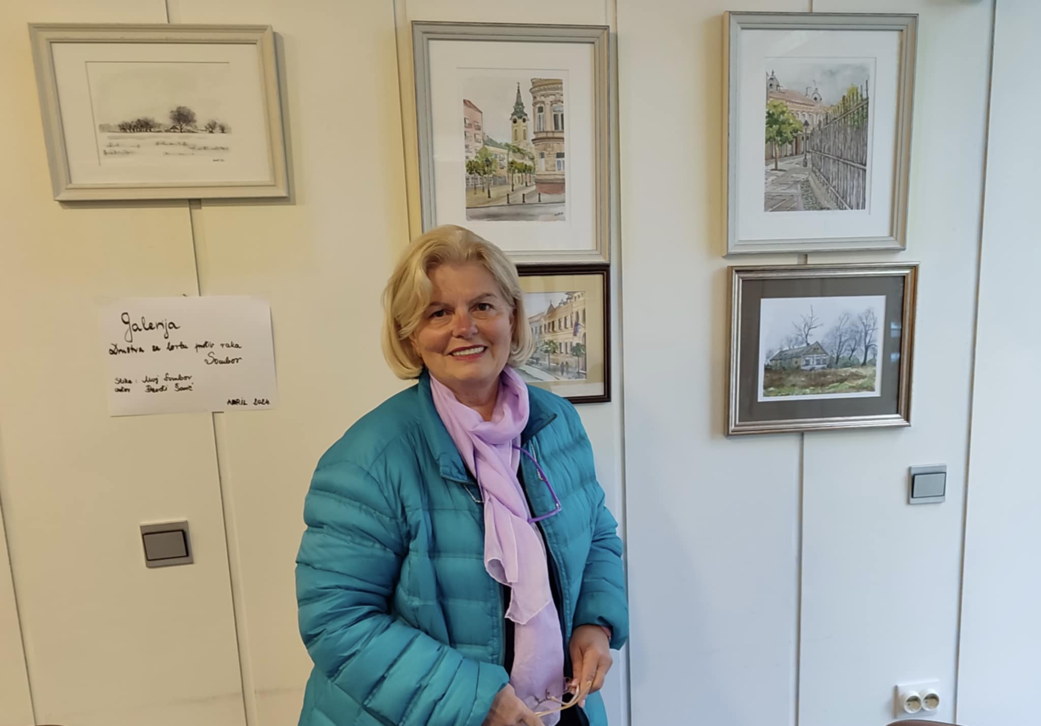 Zatvaranje izložbe akvarela